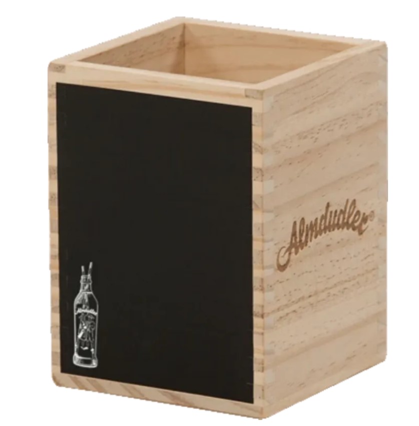 Besteckkasten HOLZ mit Kreidetafel
